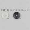 RCB104 Polyester Resin Button With Rim, 4-hole