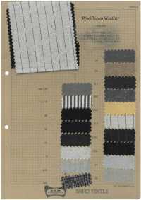 KGM1325 Wool/Linen Weather[Textile / Fabric] Kawagoshi Masa Sub Photo