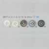 LS17 Polyester Resin Button With Rim, 4-Hole