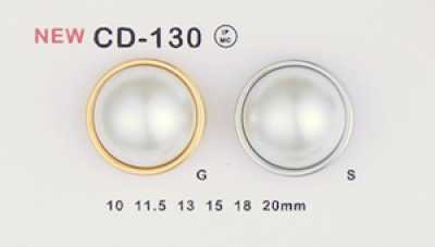 CD-130 Metal Button (Pearl Combination Button)