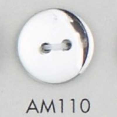 AM110 2-hole Button Made Of Acrylic/polyester Resin