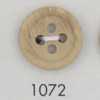 1072 Polyester Resin Button With Rim, 4-hole