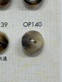 OP140 Buffalo-style 2-hole Polyester Button DAIYA BUTTON(DAIYA BUTTON) Sub Photo