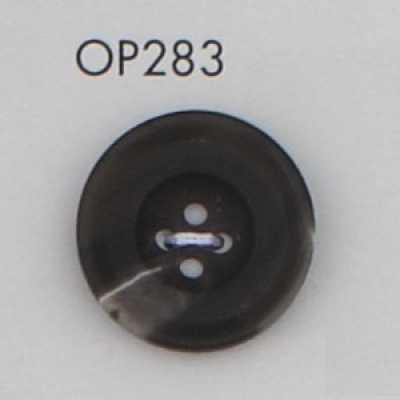 OP283 Polyester Resin Buffalo-Style 4-Hole Button
