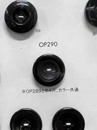 OP290 Polyester Resin 4-hole Button DAIYA BUTTON(DAIYA BUTTON) Sub Photo