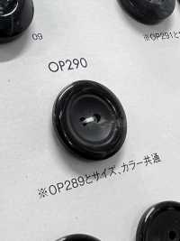 OP290 Polyester Resin 4-hole Button DAIYA BUTTON(DAIYA BUTTON) Sub Photo