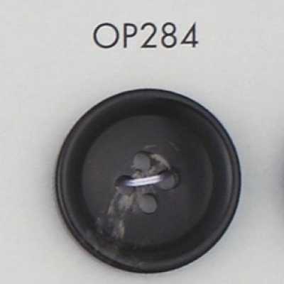 OP284 4-hole Button Made Of Polyester Resin