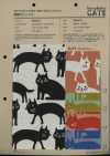 850473 SEVENBERRY® Linen Linen Canvas Animal Honobono Cats