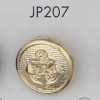 JP207 ABS Resin Plated Buttons
