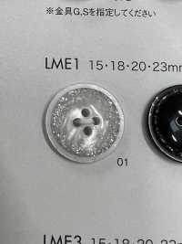 LME1 Polyester Resin 4-hole Button DAIYA BUTTON(DAIYA BUTTON) Sub Photo