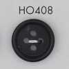 HO408 Natural Real Buffalo Horn 4-hole Button
