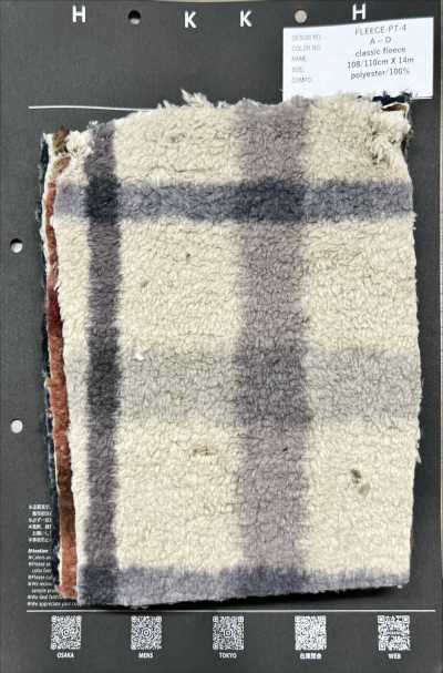 FLEECE-PT-4 Classic Fleece Check Print