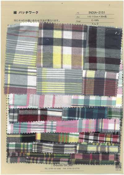 INDIA-2151 Cotton Patchwork
