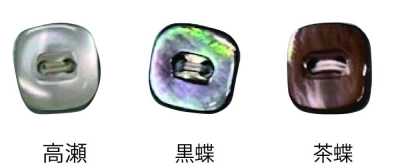 470 2-hole Rimless Shell Button