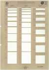 6025-SAMPLE 6025-6045 Recycled Polyester Ribbon Sample Card