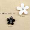 CRF111 Polyester Resin/rhinestone Button