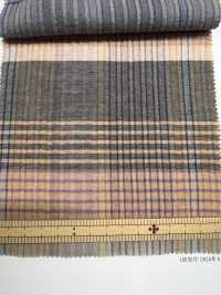 35511 40 Single Thread Cotton Wavy Voile Check Washer Finish[Textile / Fabric] SUNWELL Sub Photo