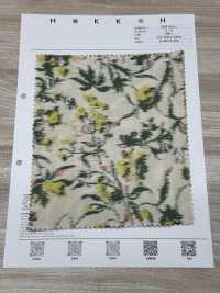 7025-815-2 CR Lawn(Kasuri Flower) [outlet][Textile / Fabric] HOKKOH Sub Photo
