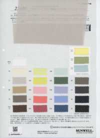22480 50 Single Yarn Tencel™ Lyocell Fiber/cotton Voile Wavy Lawn[Textile / Fabric] SUNWELL Additional Images