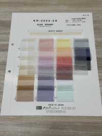 KR-2023-2A Glass Organdy[Textile / Fabric] Kyara Fabric Sub Photo