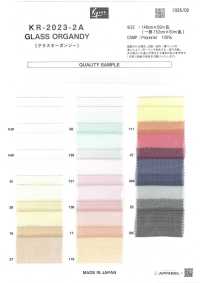 KR-2023-2A Glass Organdy[Textile / Fabric] Kyara Fabric Sub Photo