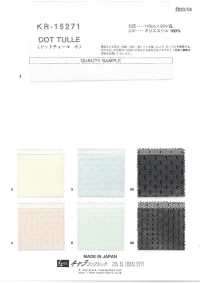 KR-15271 Dot Tulle Small[Textile / Fabric] Kyara Fabric Sub Photo