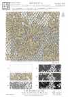KKF8725-W-D3 Polyester Heathered Jacquard Lace, Wide Width