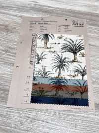 4233 Broadcloth Stylish Relax COCONUT TREE[Textile / Fabric] VANCET Sub Photo