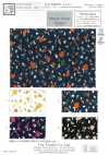 KCP808MW-DK-613 Cotton 80 Lawn Miracle Wave Print