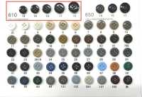 610 Giraffe Urea Resin 4-hole Flat Button Giraffe Button (Twill Button Industry) Sub Photo
