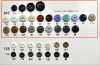642 Giraffe Urea Resin 2-Hole Rimless Buttons (Glossy)