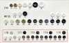 174 Giraffe Urea Resin 4-hole Rimless Buttons