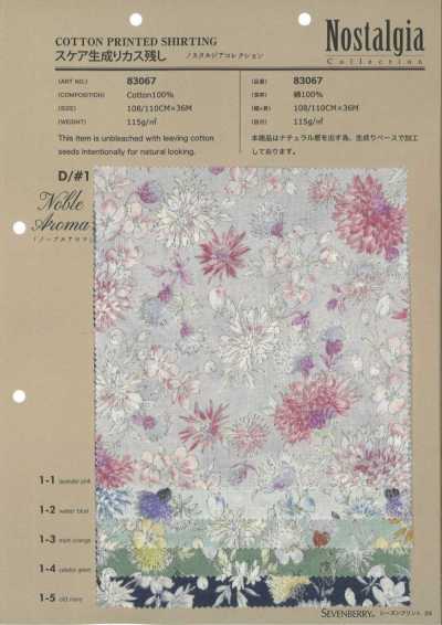 83067 Ecru Flecked Lawn Nostalgia Collection Noble Aroma