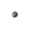 100S2H Round, 2-hole, Mother Of Pearl Shell Buttons, Smoked