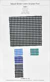 3SG021 Natural Stretch Cotton Gingham Plaid