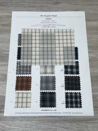 3SG034 Polyester/cotton Plaid[Textile / Fabric] Chambray Sub Photo