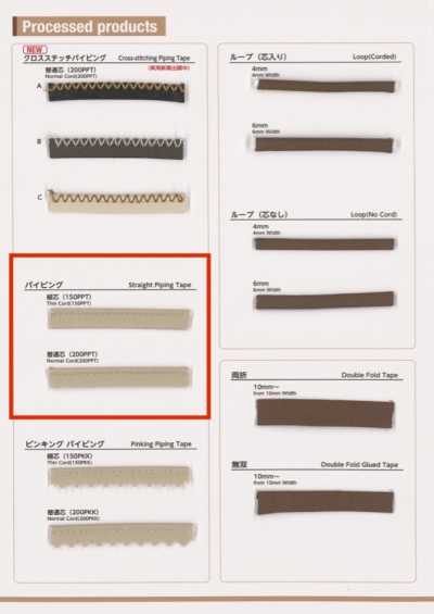 TM-0404-PPT TM Faux Leather Piping Tape
