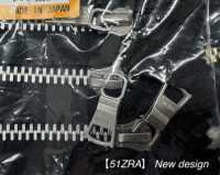 4-N-E-C WALDES&#174; Vintage Zipper, Nickel Silver, Size 4, Polyester Tape, Closed End Asahi Zipper Sub Photo