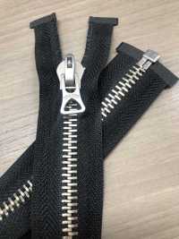 8-N-E-OR WALDES® Vintage Zipper, Nickel Silver , Size 8, Polyester Tape, Open Asahi Fastener Sub Photo