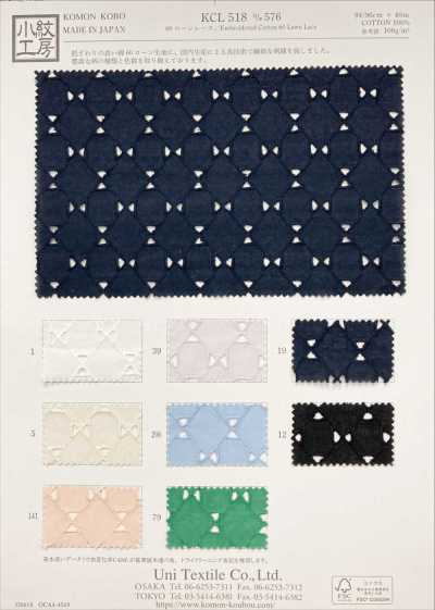 KCL518-D576 60 Lawn Lace