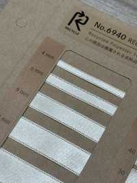 6940 Recycled Single Sided Satin Ribbon Tape[Ribbon Tape Cord] ROSE BRAND(Marushin) Sub Photo