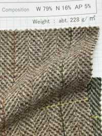 SBW237 British Herringbone Tweed[Textile / Fabric] SHIBAYA Sub Photo
