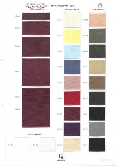 1715 Sample Card
