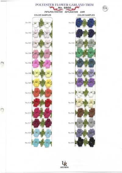 9800 Polyester Garland