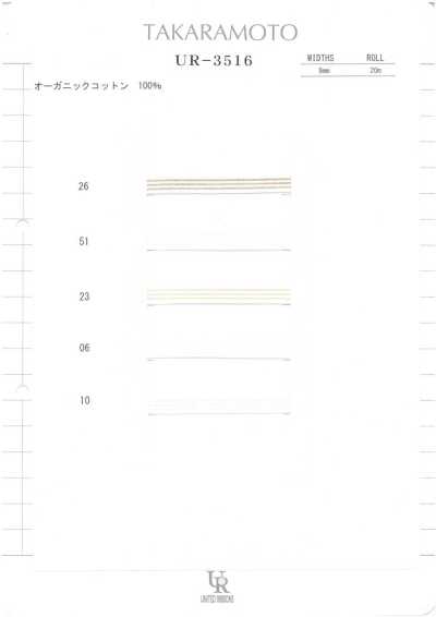 UR-3516 Sample Card
