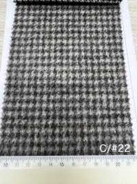 85352 Re WOOL Chambray Shaggy Check[Textile / Fabric] Parika Sub Photo