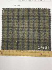 85352 Re WOOL Chambray Shaggy Check[Textile / Fabric] Parika Sub Photo