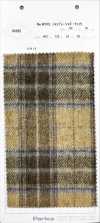 85352 Re WOOL Chambray Shaggy Check