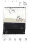 1025-1236-1 200- Broadcloth Embroidery "Glasses Cat"