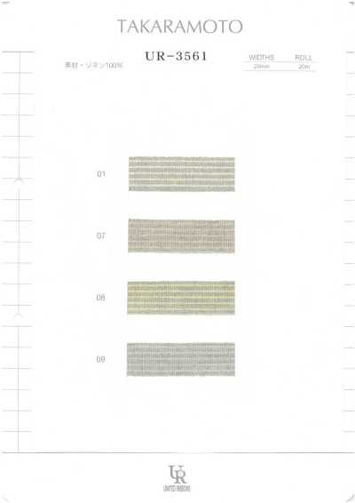 UR-3561 Linen Stripe